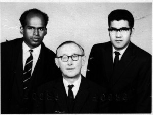 முனைவர் வேலுப்பிள்ளை,முனைவர் தாமசுபர்ரோ,பொன்.பூலோகசிங்கம்(1964)